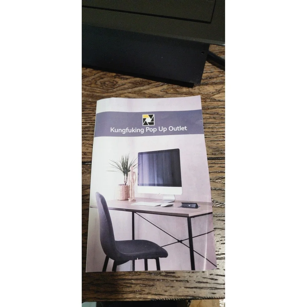 Table Pop up Power Strip Box Desktop Pop Up Outlet Recessed Multimedia Strip ...